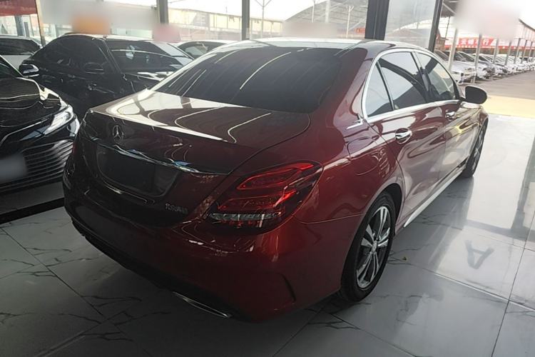 Used Mercedes-Benz C-Class 2017 C 200 L Sport Edition Rear Right 45 Deg