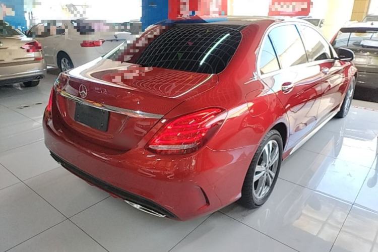 Used Mercedes-Benz C-Class 2017 Facelift C 200 L Sport Edition Rear Right 45 Deg