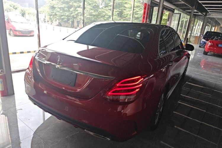 Used Mercedes-Benz C-Class 2017 Facelift C 200 L Sport Edition Rear Right 45 Deg