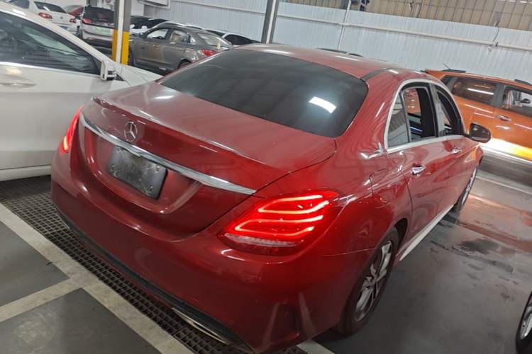 Used Mercedes-Benz C-Class 2017 C 180 L Sport Edition Rear Right 45 Deg