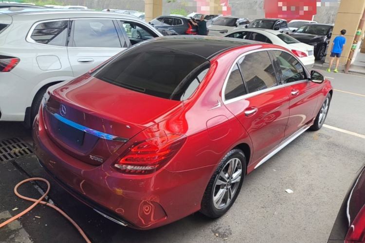 Used Mercedes-Benz C-Class 2017 Facelift C 200 L Sport Edition Rear Right 45 Deg