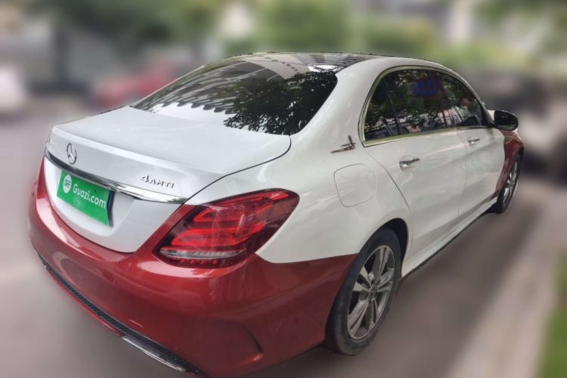 Used Mercedes-Benz C-Class 2017 Facelift C 200 L Sport Edition Rear Right 45 Deg