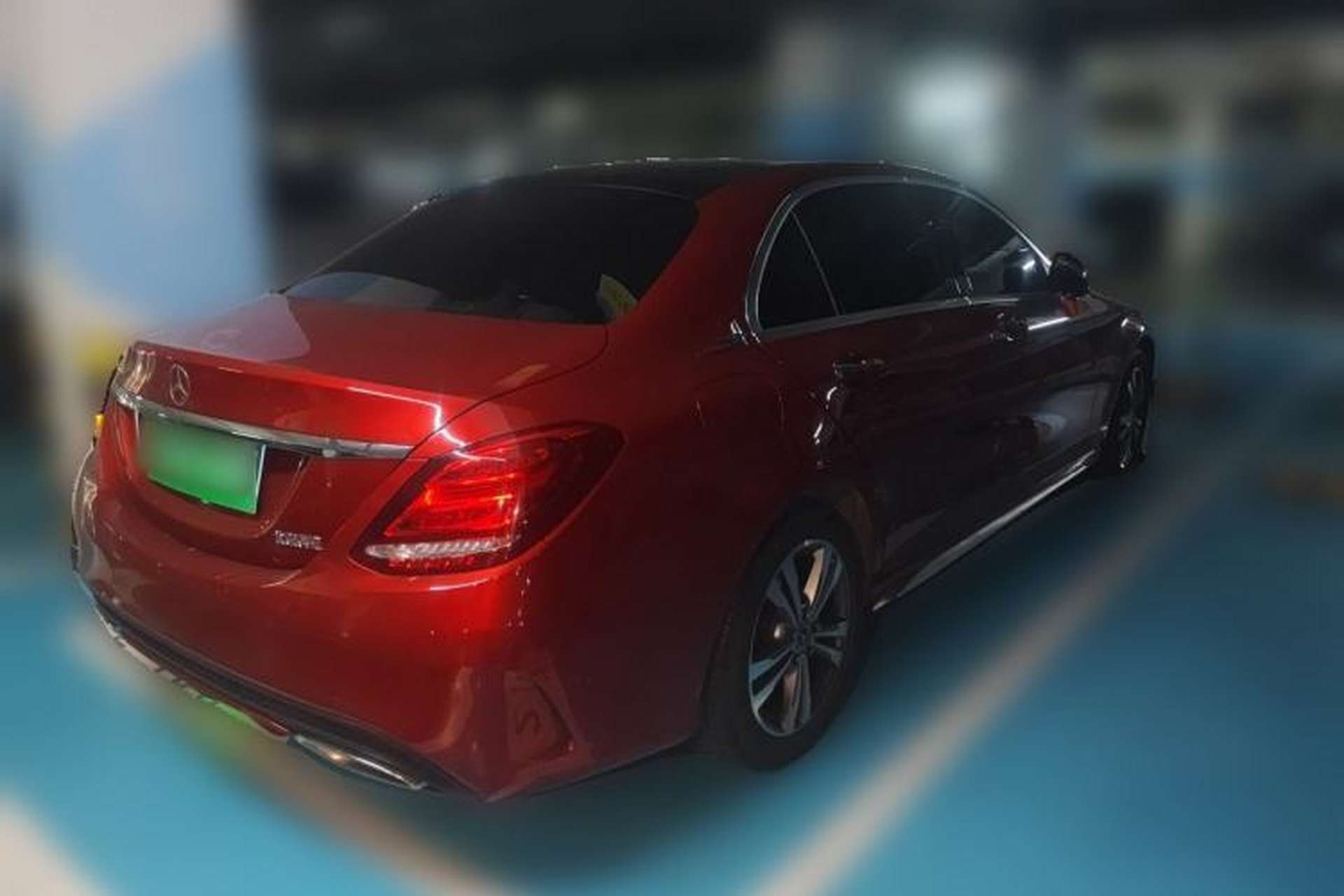 Used Mercedes-Benz C-Class 2017 Facelift C 200 L Sport Edition Rear Right 45 Deg