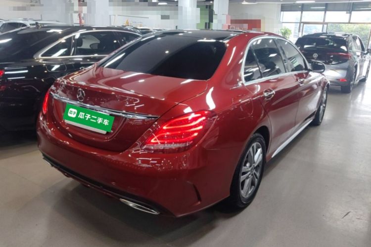 Used Mercedes-Benz C-Class 2017 Facelift C 200 L Sport Edition Rear Right 45 Deg