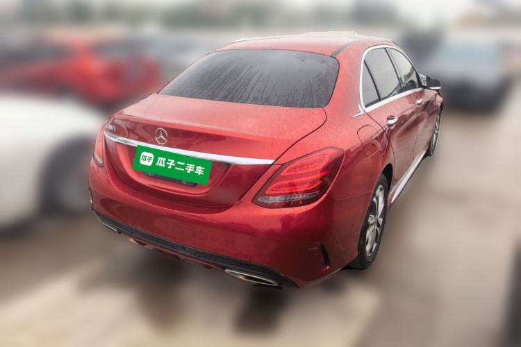 Used Mercedes-Benz C-Class 2017 C 180 L Sport Edition Rear Right 45 Deg