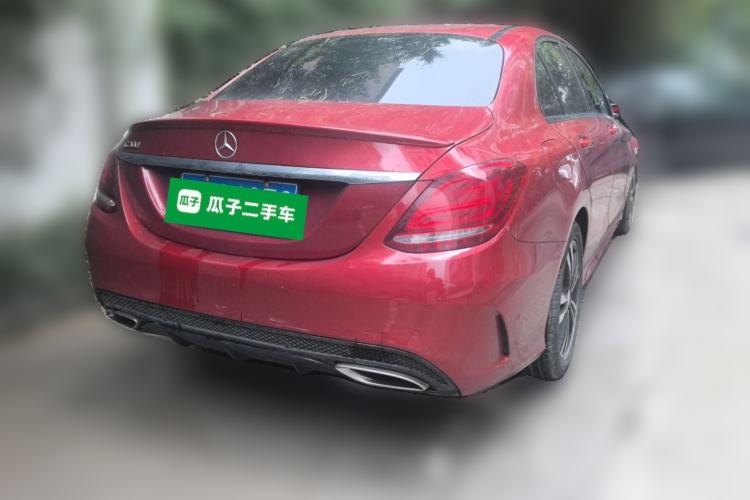 Used Mercedes-Benz C-Class 2017 C 200 Sport Edition Rear Right 45 Deg