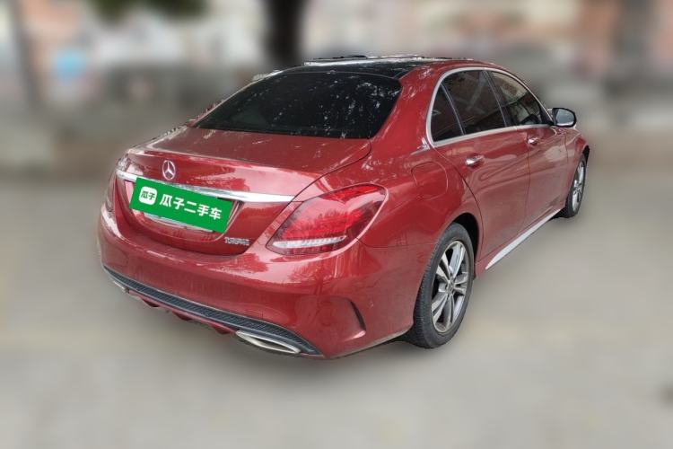 Used Mercedes-Benz C-Class 2017 Facelift C 200 L Sport Edition Rear Right 45 Deg