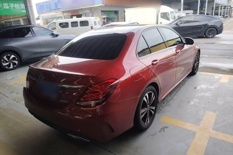 Used Mercedes-Benz C-Class 2017 Restyled C 200 Sport Edition Rear Right 45 Deg