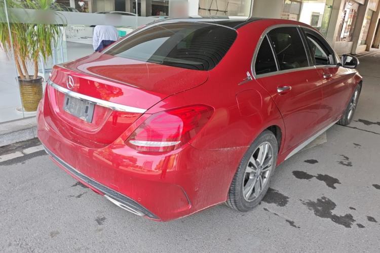 Used Mercedes-Benz C-Class 2017 C 200 L Sport Edition Rear Right 45 Deg