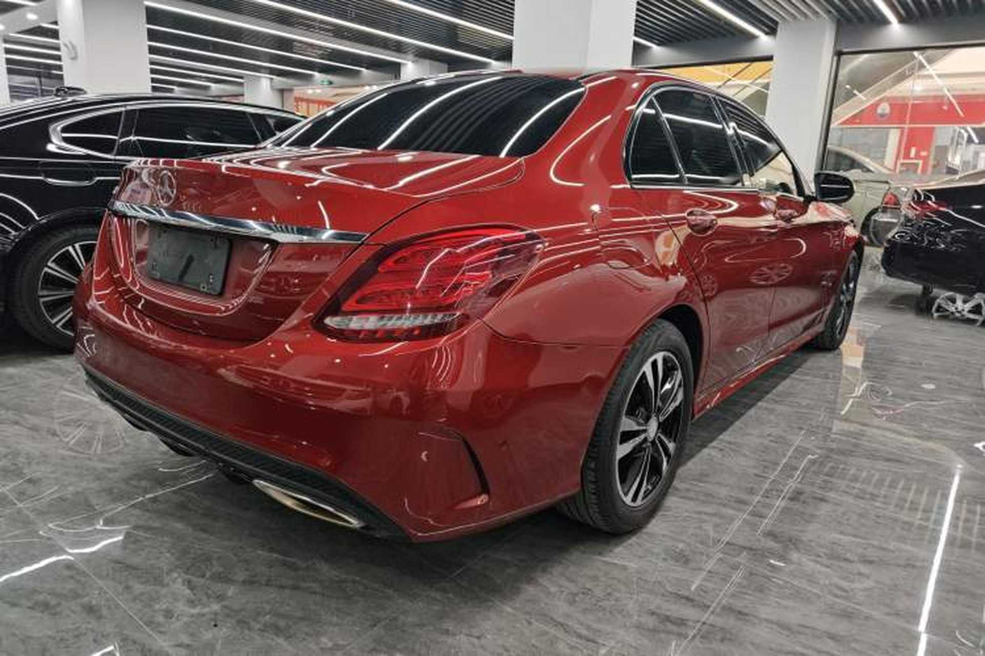 Used Mercedes-Benz C-Class 2017 C 200 Sport Edition Rear Right 45 Deg