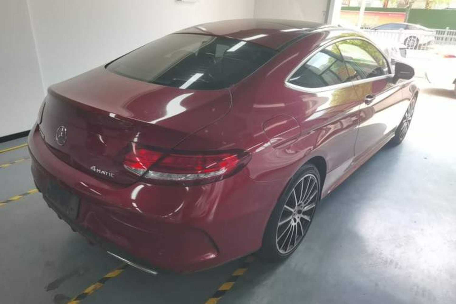 Used Mercedes-Benz C-Class 2017 C 200 4MATIC Coupe Rear Right 45 Deg