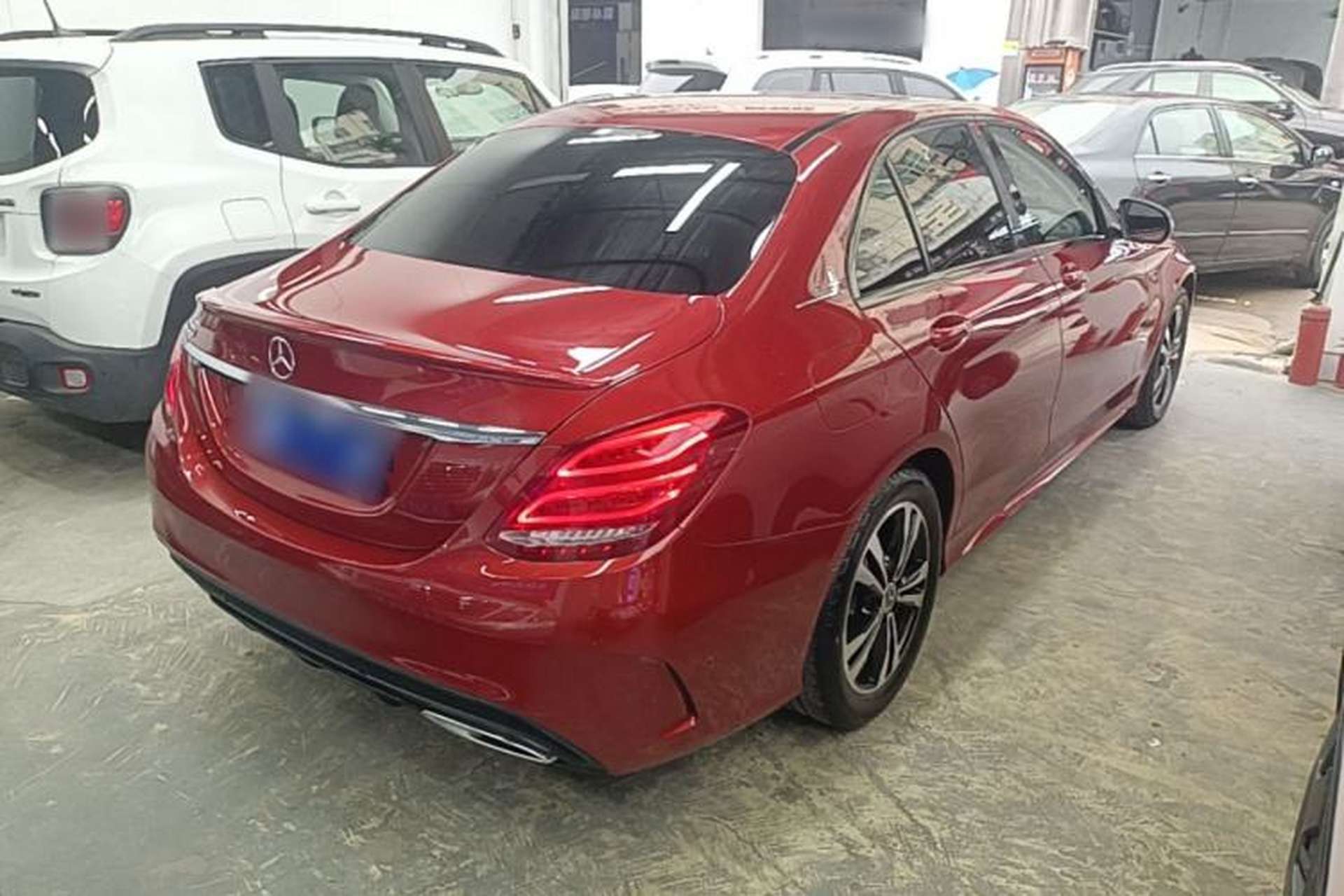 Used Mercedes-Benz C-Class 2017 Restyled C 200 Sport Edition Rear Right 45 Deg