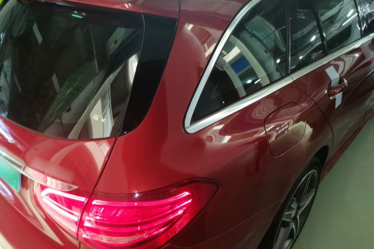 Used Mercedes-Benz C-Class 2017 C 200 station wagon Rear Right 45 Deg