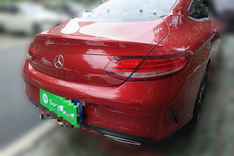 Used Mercedes-Benz C-Class 2017 Facelift C 200 Coupe Rear Right 45 Deg