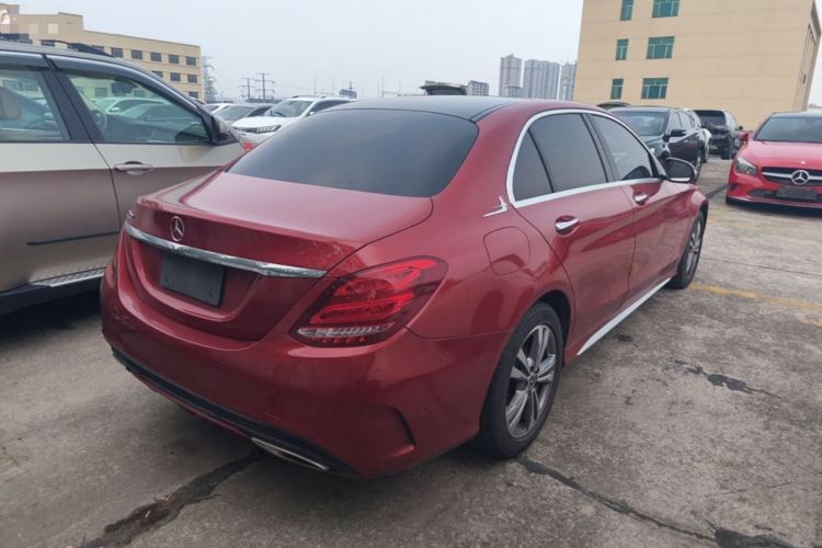 Used Mercedes-Benz C-Class 2017 Facelift C 200 L Sport Edition Rear Right 45 Deg