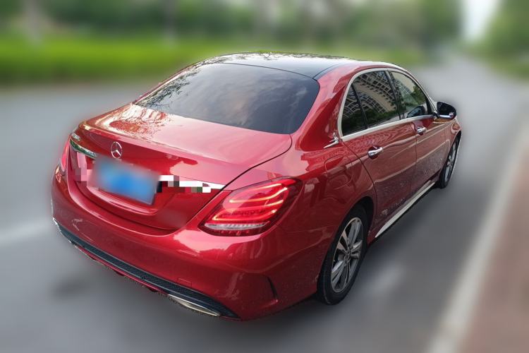 Used Mercedes-Benz C-Class 2017 Facelift C 200 L Sport Edition Rear Right 45 Deg