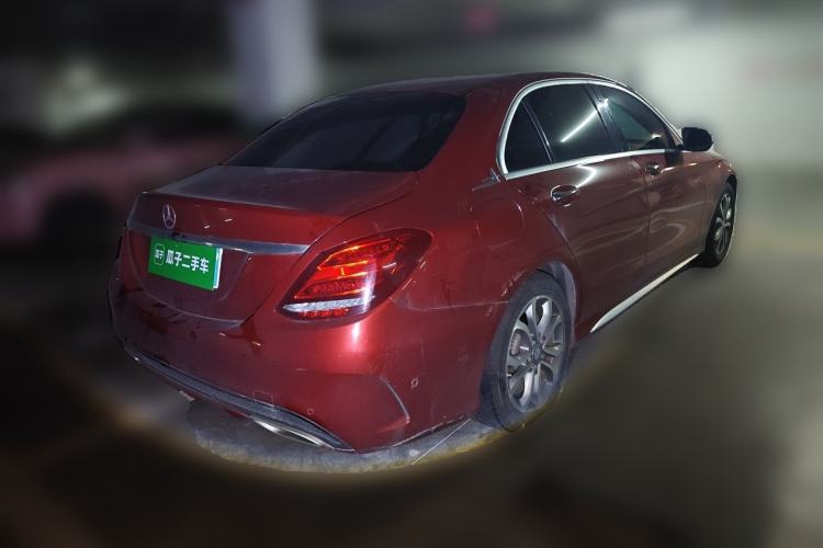 Used Mercedes-Benz C-Class 2017 C 180 L Sport Edition Rear Right 45 Deg