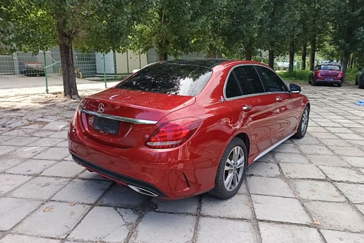 Used Mercedes-Benz C-Class 2017 Facelift C 200 L Sport Edition Rear Right 45 Deg