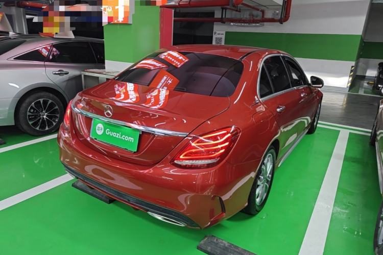 Used Mercedes-Benz C-Class 2017 Restyled C 180 L Fashion Edition Sport Version Rear Right 45 Deg