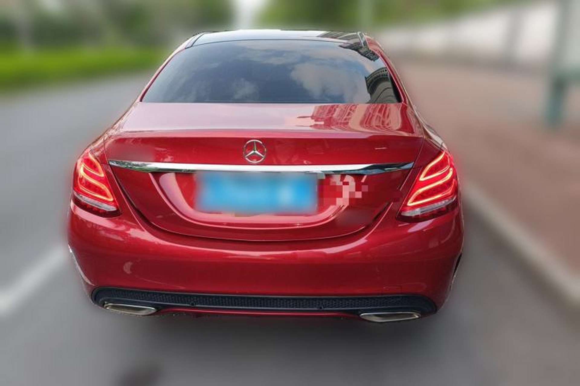 Used Mercedes-Benz C-Class 2017 Facelift C 200 L Sport Edition Rear