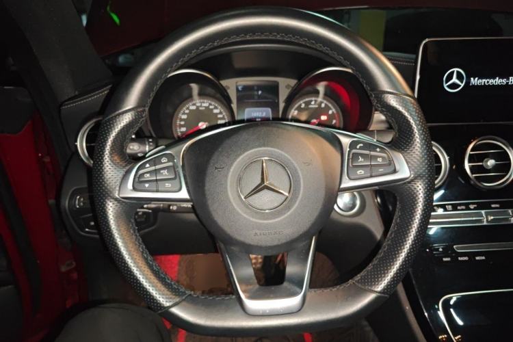 Used Mercedes-Benz C-Class 2017 Facelift C 200 Coupe Steering Wheel