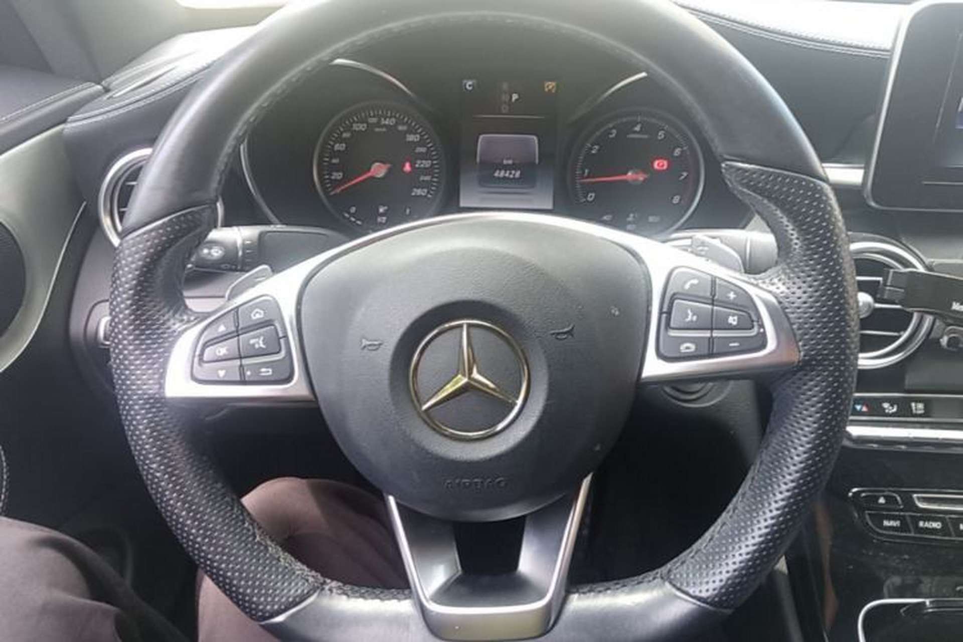 Used Mercedes-Benz C-Class 2017 C 200 4MATIC Coupe Steering Wheel