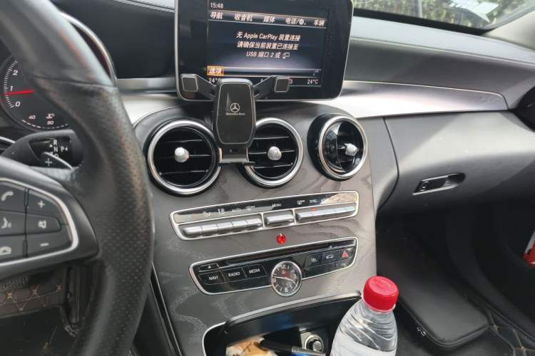 Used Mercedes-Benz C-Class 2017 Restyled C 180 L Fashion Edition Sport Version Audio And AC Panel