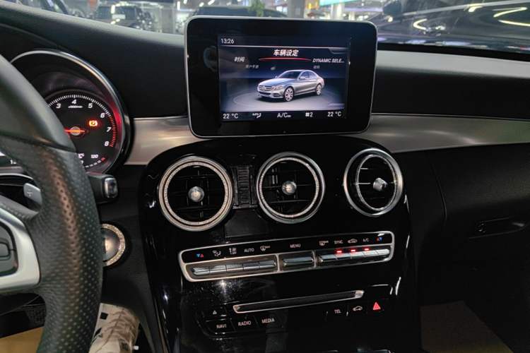 Used Mercedes-Benz C-Class 2017 Restyled C 200 Sport Edition Audio And AC Panel
