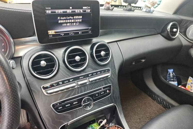 Used Mercedes-Benz C-Class 2017 Revised C 180 L Dynamic Sports Edition Audio And AC Panel