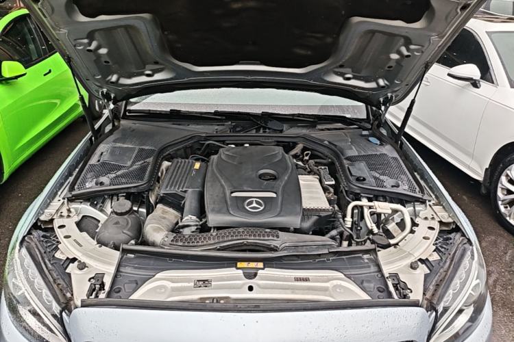 Used Mercedes-Benz C-Class 2017 Facelift C 200 L Sport Edition Engine Bay