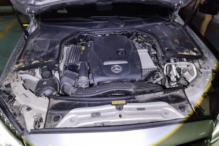 Used Mercedes-Benz C-Class 2017 C 200 Sport Edition Engine Bay