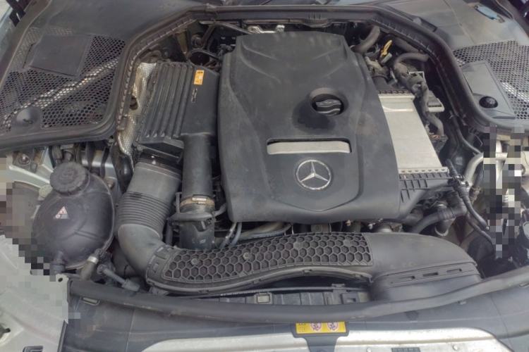 Used Mercedes-Benz C-Class 2017 Facelift C 200 L Sport Edition Engine Bay