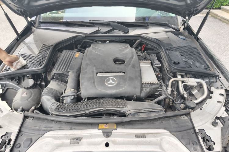Used Mercedes-Benz C-Class 2017 Restyled C 180 L Fashion Edition Sport Version Engine Bay