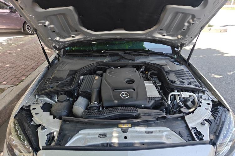 Used Mercedes-Benz C-Class 2017 C 200 L Sport Edition Engine Bay