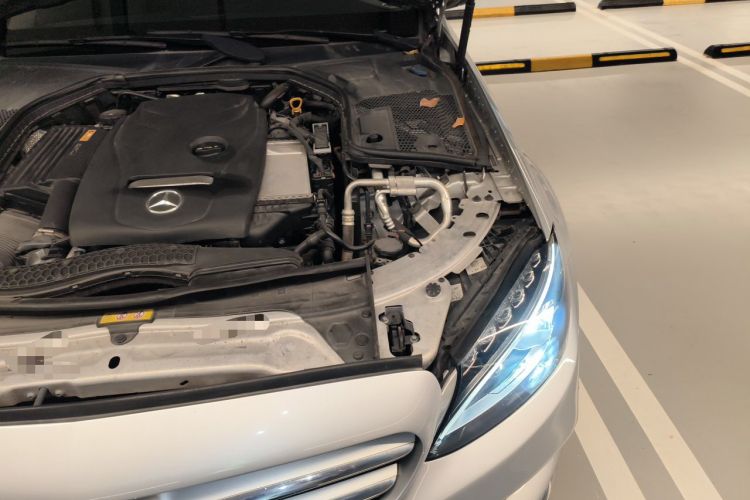 Used Mercedes-Benz C-Class 2017 C 200 L Sport Edition Engine Bay Left