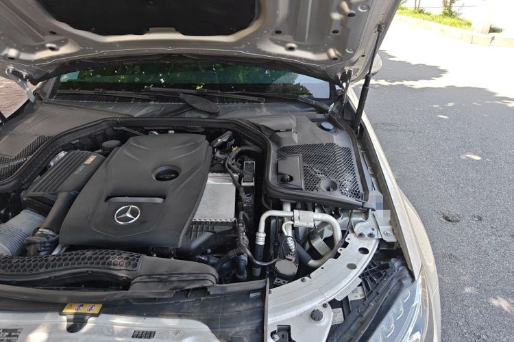 Used Mercedes-Benz C-Class 2017 C 200 L Sport Edition Engine Bay Left