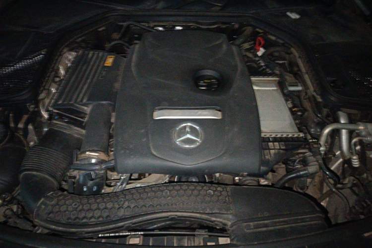 Used Mercedes-Benz C-Class 2017 Facelifted C 180 L Stylish Edition Engine Bay