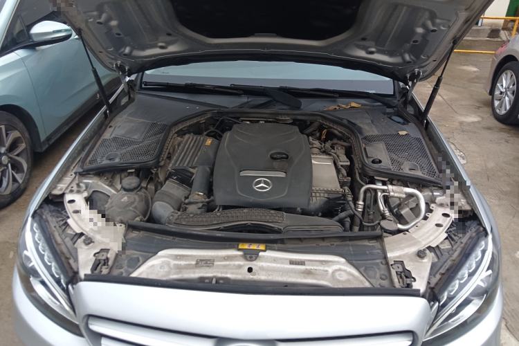 Used Mercedes-Benz C-Class 2017 Facelift C 200 L Sport Edition Engine Bay