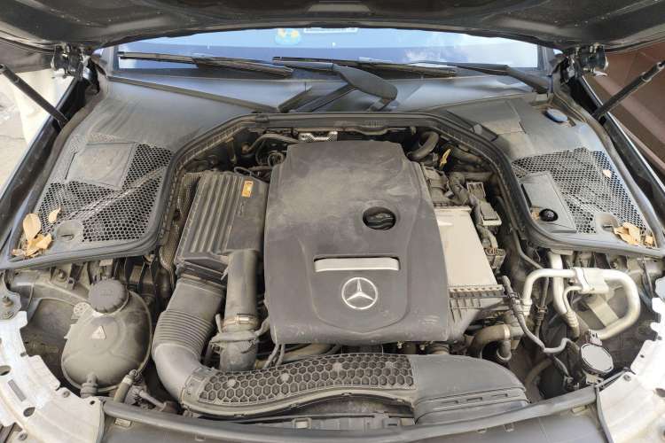 Used Mercedes-Benz C-Class 2017 Facelift C 200 Coupe Engine Bay