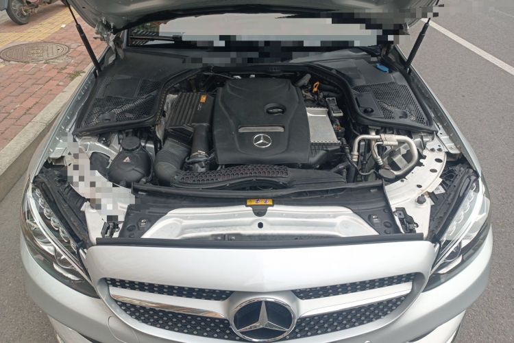 Used Mercedes-Benz C-Class 2017 C 200 4MATIC Coupe Engine Bay