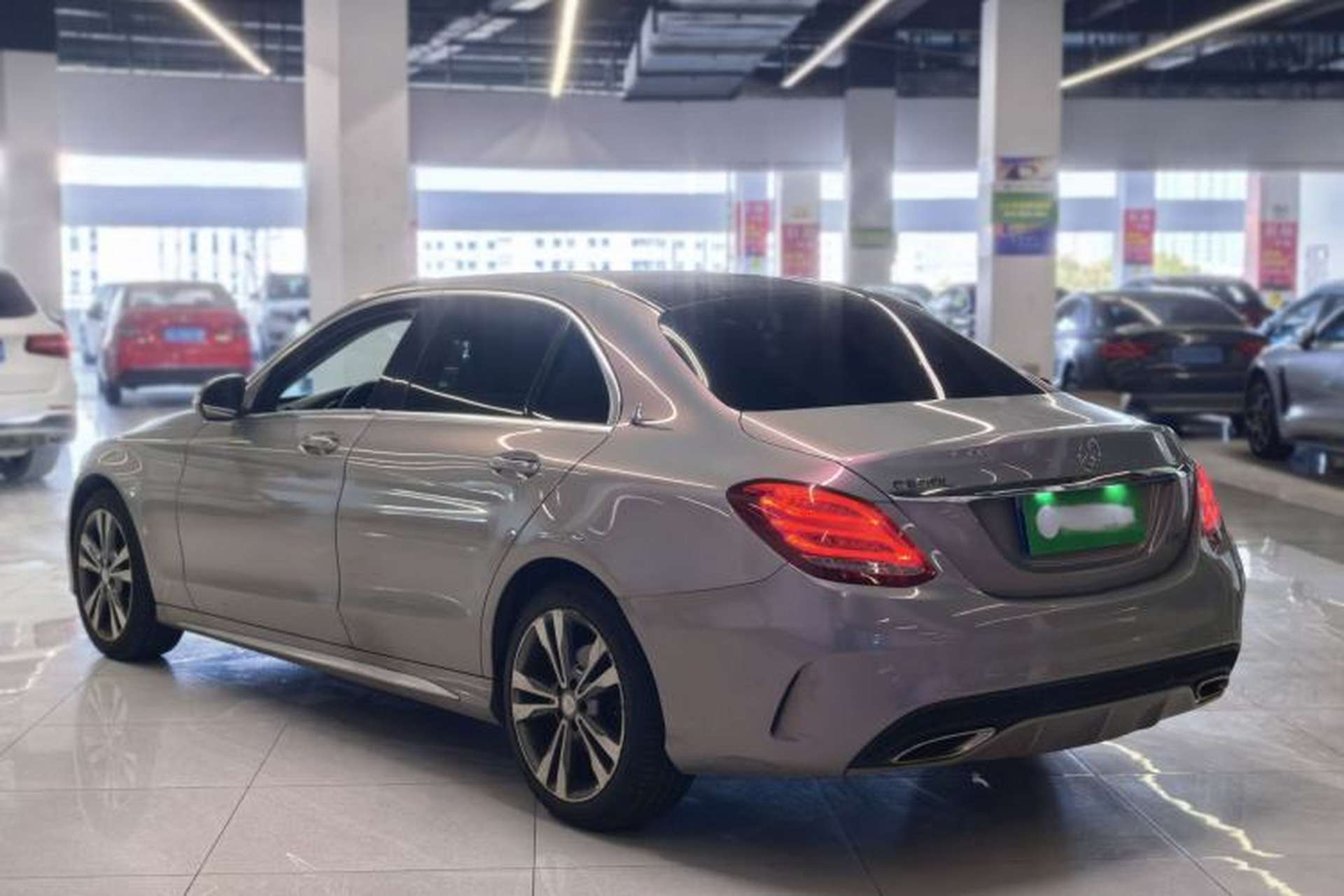 Used Mercedes-Benz C-Class 2017 C 200 L 4MATIC Sport Edition Exterior 9