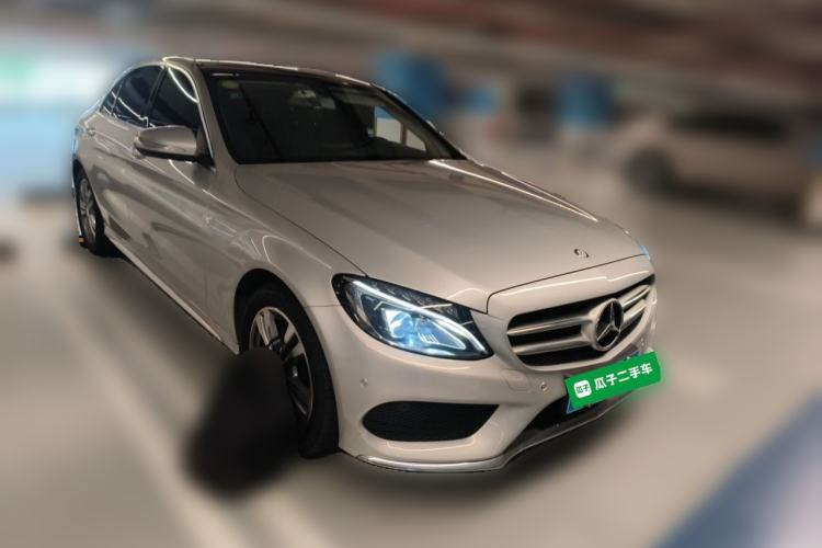 Used Mercedes-Benz C-Class 2017 C 200 L Sport Edition Front Right 45 Deg