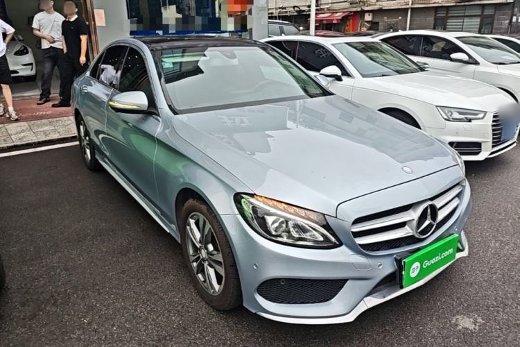 Used Mercedes-Benz C-Class 2017 Facelift C 200 L Sport Edition Front Right 45 Deg