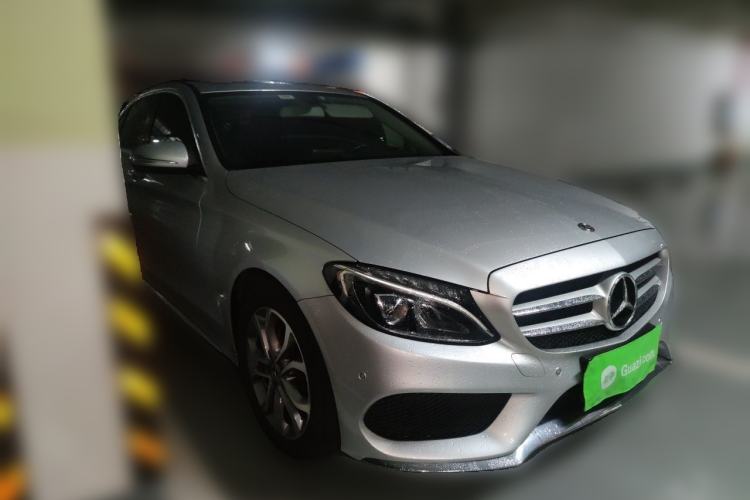 Used Mercedes-Benz C-Class 2017 C 180 L Sport Edition Front Right 45 Deg