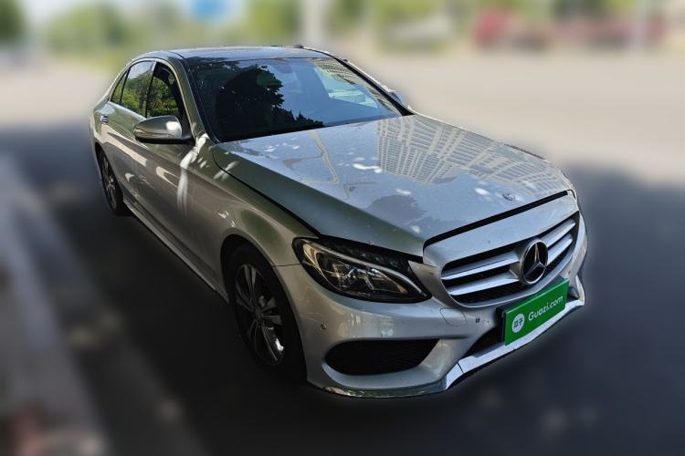 Used Mercedes-Benz C-Class 2017 C 200 L Sport Edition Front Right 45 Deg
