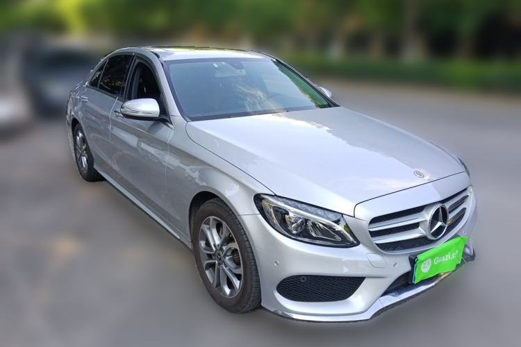 Used Mercedes-Benz C-Class 2017 C 180 L Sport Edition Front Right 45 Deg