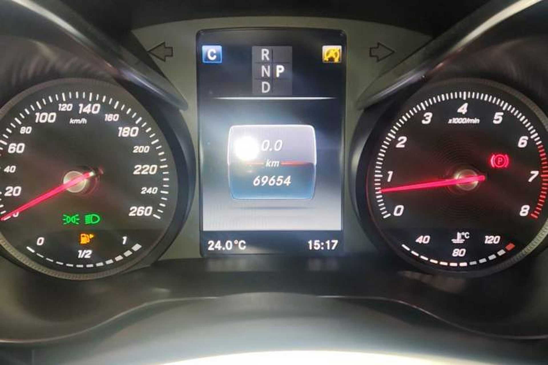 Used Mercedes-Benz C-Class 2017 C 200 Sport Edition Instrument Cluster