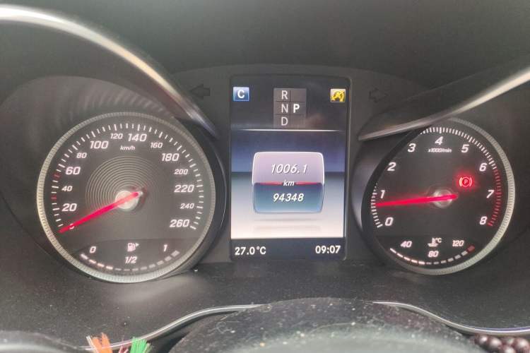 Used Mercedes-Benz C-Class 2017 Restyled C 180 L Fashion Edition Sport Version Instrument Cluster