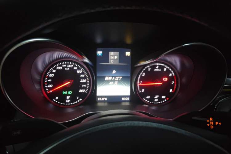 Used Mercedes-Benz C-Class 2017 Facelift C 200 L Sport Edition Instrument Cluster
