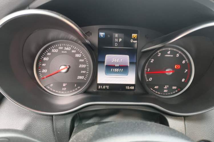 Used Mercedes-Benz C-Class 2017 Restyled C 180 L Fashion Edition Sport Version Instrument Cluster